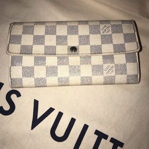 COPY - LV Wallet N61735 Portefeuille Sarah Damier…